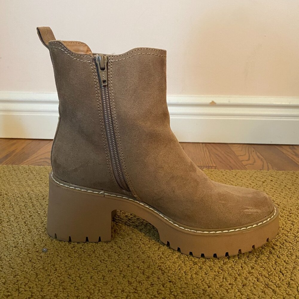 Tan Booties Size 6.5